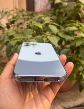 Load image into Gallery viewer, Sea Blue Leather 2in1 Glass Lense Case For Apple Iphone 13 Pro Max
