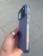 Load image into Gallery viewer, Blue Edge To Edge Drop Protection Clear Case For Apple Iphone 13
