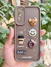 Load image into Gallery viewer, Brown Coffee Silicone Designer Case For Oneplus Nord
