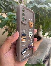 Load image into Gallery viewer, Brown Coffee Silicone Designer Case For Oneplus Nord CE
