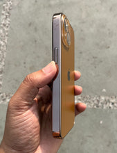 Load image into Gallery viewer, Deep Brown Electroplated Chrome Glass Lense Case For Apple Iphone 15 Plus
