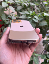 Load image into Gallery viewer, Brown Leather 2in1 Glass Lense Case For Apple Iphone 14 Pro Max
