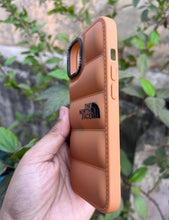 Load image into Gallery viewer, Brown Puff Brand Soft Silicone Case For Apple Iphone 13
