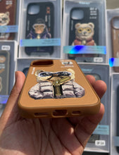 Load image into Gallery viewer, Brown Dog Zipper Working Jacket Luxury Case For Apple Iphone 13
