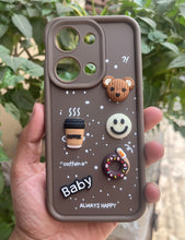 Load image into Gallery viewer, Brown Coffee Silicone Designer Case For Oneplus Nord 3
