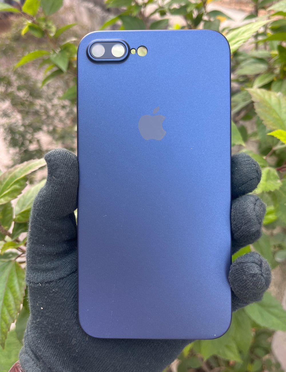 Deep Blue Hard Pc premium case for Apple Iphone 7plus/8plus