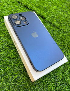 Deep Blue Hard Pc premium case for Apple Iphone 14 Pro