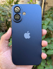 Load image into Gallery viewer, Deep Blue Hard Pc premium case for Apple Iphone 16 Plus
