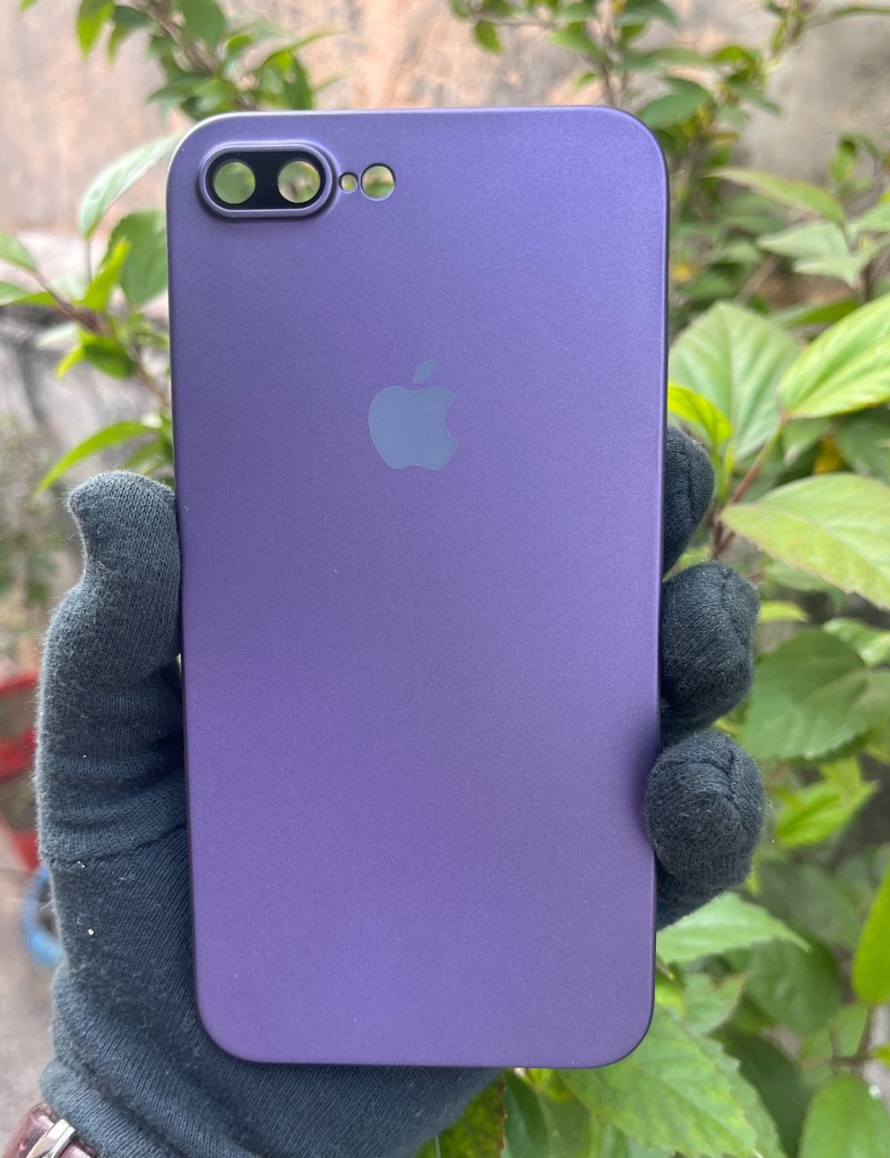 Deep Purple Hard Pc premium case for Apple Iphone 7plus_8plus