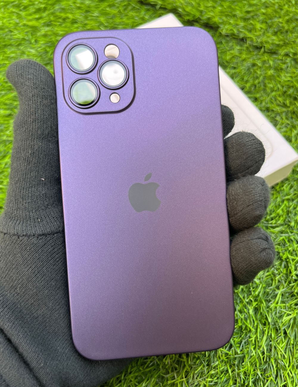 Deep Purple Hard Pc premium case for Apple Iphone 11 Pro Max
