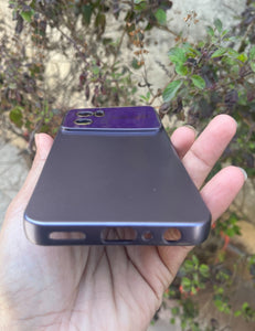 Deep Purple auto focus soft case for OnePlus Nord CE 2