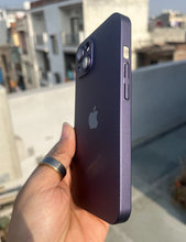 Load image into Gallery viewer, Deep Purple Hard Pc premium case for Apple Iphone 15 Plus
