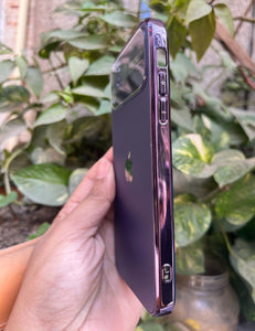 Deep Purple Auto Focus Luxury Design Case For Apple Iphone 12