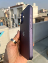 Load image into Gallery viewer, Deep Purple Hard Pc premium case for Apple Iphone 16
