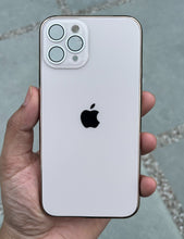 Load image into Gallery viewer, Desert Titanium Electroplated Chrome Glass Lense Case For Apple Iphone 12 Pro
