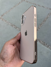Load image into Gallery viewer, Desert Titanium Electroplated Chrome Glass Lense Case For Apple Iphone 16
