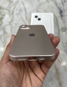 Golden Hard Pc premium case for Apple Iphone 14