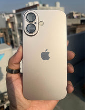 Load image into Gallery viewer, Golden Hard Pc premium case for Apple Iphone 16
