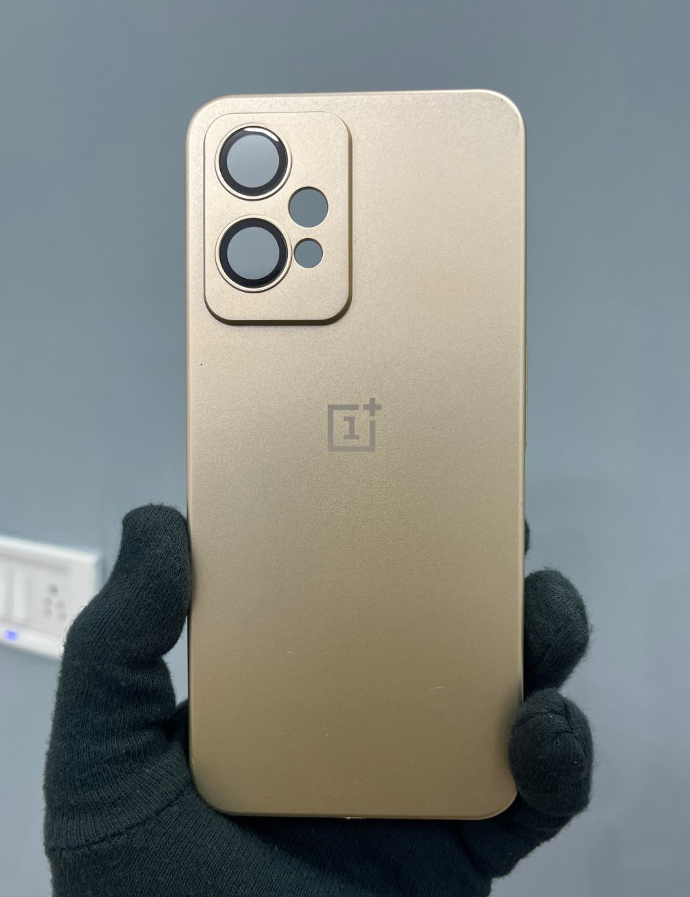 Golden Hard Pc premium case for OnePlus Nord CE 2 Lite
