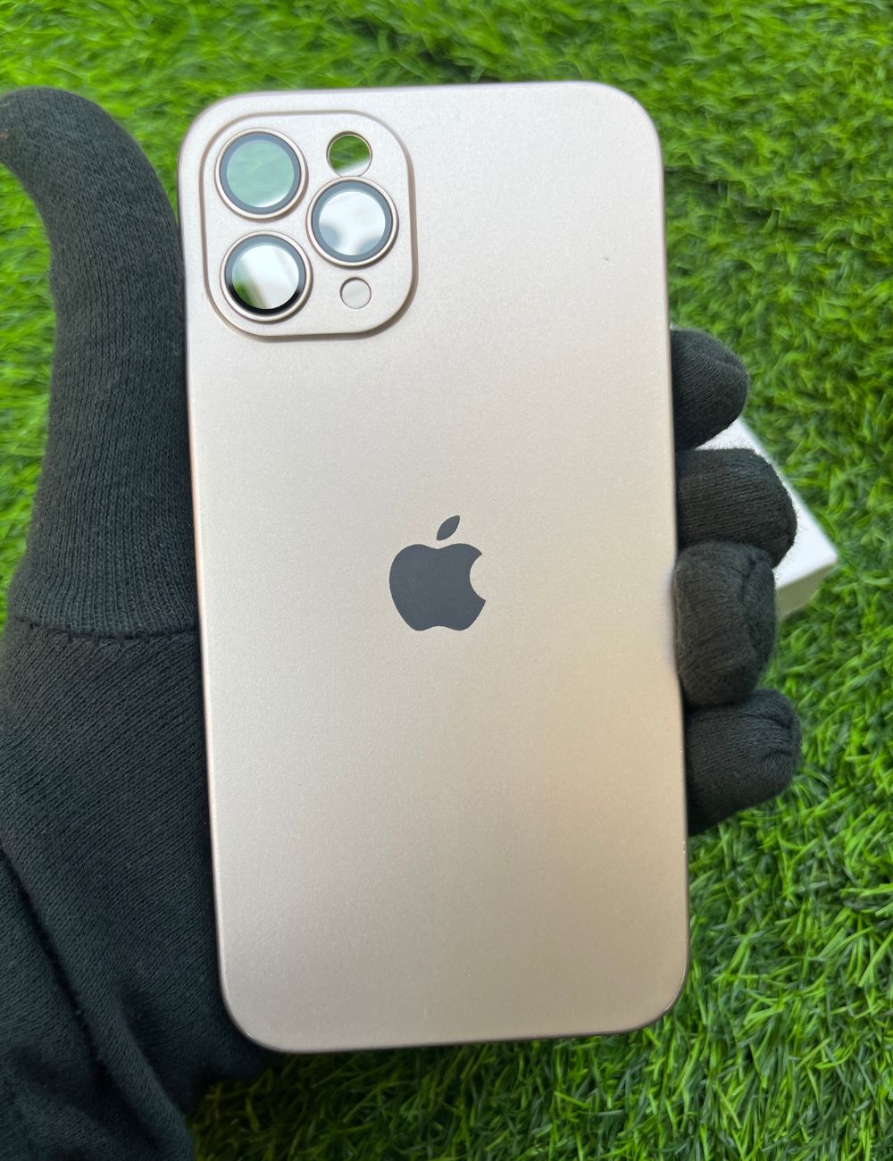 Golden Hard Pc premium case for Apple Iphone 12 Pro Max