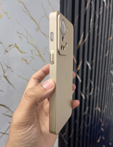 Golden Hard Pc premium case for OnePlus Nord 2T