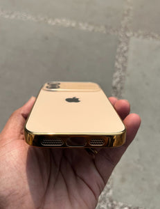 Golden Auto Focus Luxury Design Case For Apple Iphone 16 Plus