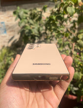 Load image into Gallery viewer, Golden Electroplated Chrome Glass Lense Case For Samsung Galaxy S24 Ultra
