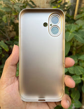 Load image into Gallery viewer, Golden Hard Pc premium case for Apple Iphone 16
