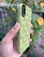 Load image into Gallery viewer, Mehendi Green Checkered wave Case For Apple Iphone XR
