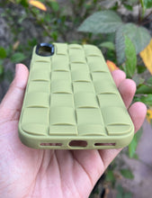 Load image into Gallery viewer, Mehendi Green Checkered wave Case For Apple Iphone XR
