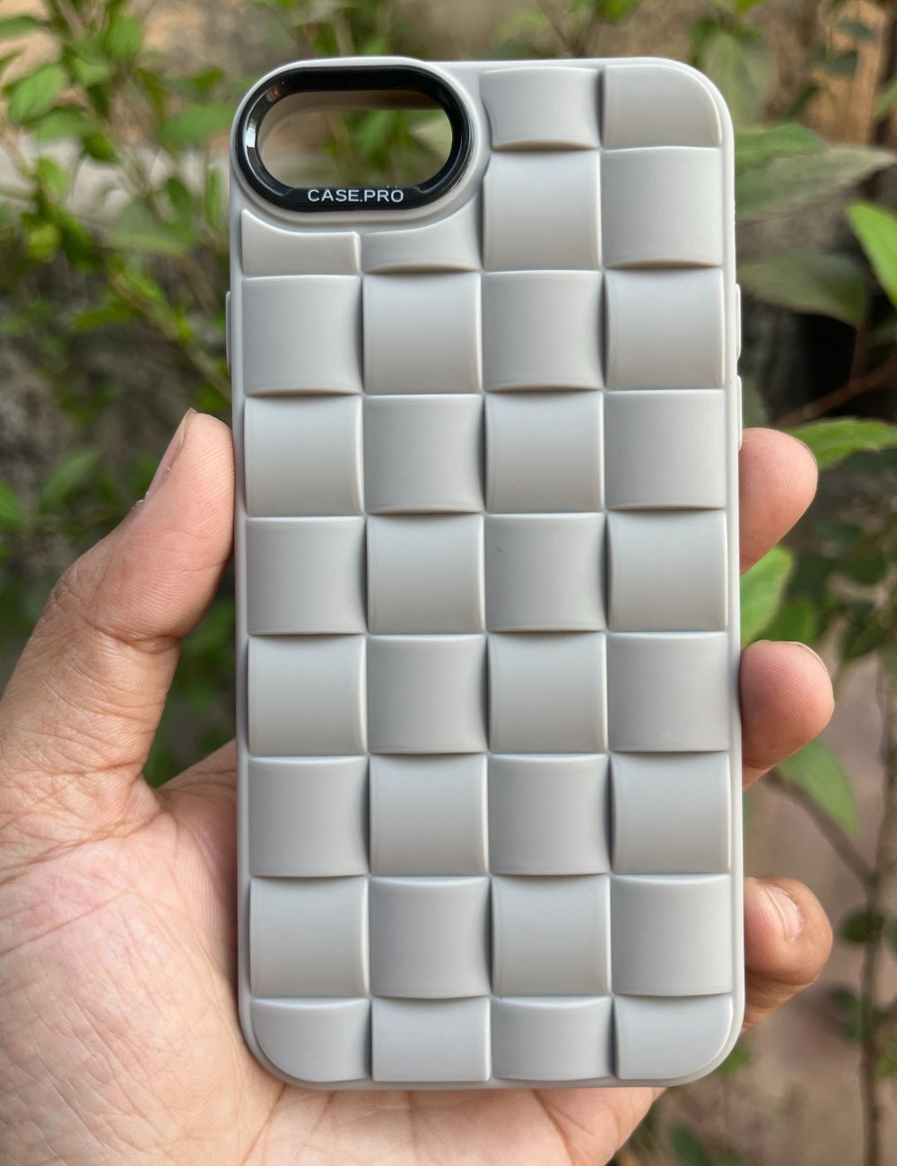 Grey Checkered wave Case For Apple Iphone 7/8
