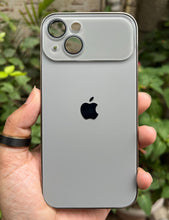 Load image into Gallery viewer, Titanium Grey 17 Series Look Inspired Case For Apple Iphone 15
