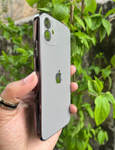Load image into Gallery viewer, Titanium Grey Electroplated Chrome Glass Lense Case For Apple Iphone 11
