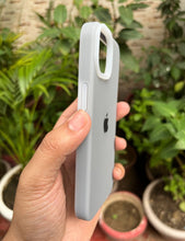 Load image into Gallery viewer, Grey Neon Silicone Superb Quality Case For Apple Iphone 15
