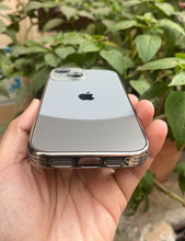 Load image into Gallery viewer, Grey Leather 2in1 Glass Lense Case For Apple Iphone 13
