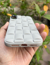 Load image into Gallery viewer, Grey Checkered wave Case For Apple Iphone XR
