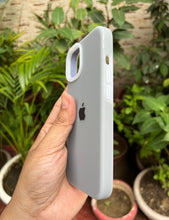 Load image into Gallery viewer, Grey Neon Silicone Superb Quality Case For Apple Iphone 15
