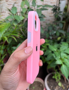 Hot Pink Neon Silicone Superb Quality Case For Apple Iphone 15