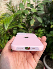 Load image into Gallery viewer, Light Pink Neon Silicone Superb Quality Case For Apple Iphone 15

