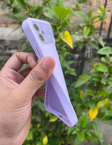 Light Purple Silicone Auto Focus Premium Case For Apple Iphone 11