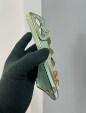 Load image into Gallery viewer, Mint Green chrome chain silicone premium case for OnePlus Nord CE 2
