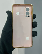 Load image into Gallery viewer, Pink chrome chain silicone premium case for OnePlus Nord 2
