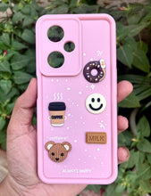 Load image into Gallery viewer, Pink Coffee Silicone Designer Case For Oneplus Nord Ce 3 Lite
