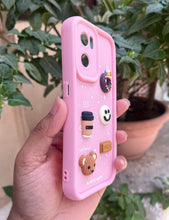 Load image into Gallery viewer, Pink Coffee Silicone Designer Case For Oneplus Nord Ce 2
