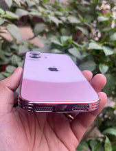Load image into Gallery viewer, Rose Gold Leather 2in1 Glass Lense Case For Apple Iphone 16
