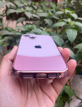 Load image into Gallery viewer, Rose Gold Leather 2in1 Glass Lense Case For Apple Iphone 13
