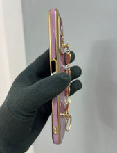 Load image into Gallery viewer, Purple chrome chain silicone premium case for OnePlus Nord CE 2 Lite
