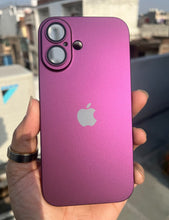 Load image into Gallery viewer, Purple Hard Pc premium case for Apple Iphone 16
