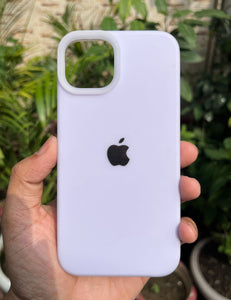 Purple Neon Silicone Superb Quality Case For Apple Iphone 15