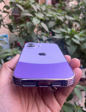 Load image into Gallery viewer, Purple Leather 2in1 Glass Lense Case For Apple Iphone 16
